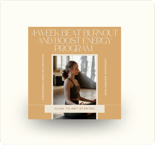 4-Week Beat Burnout & Boost Energy Program
